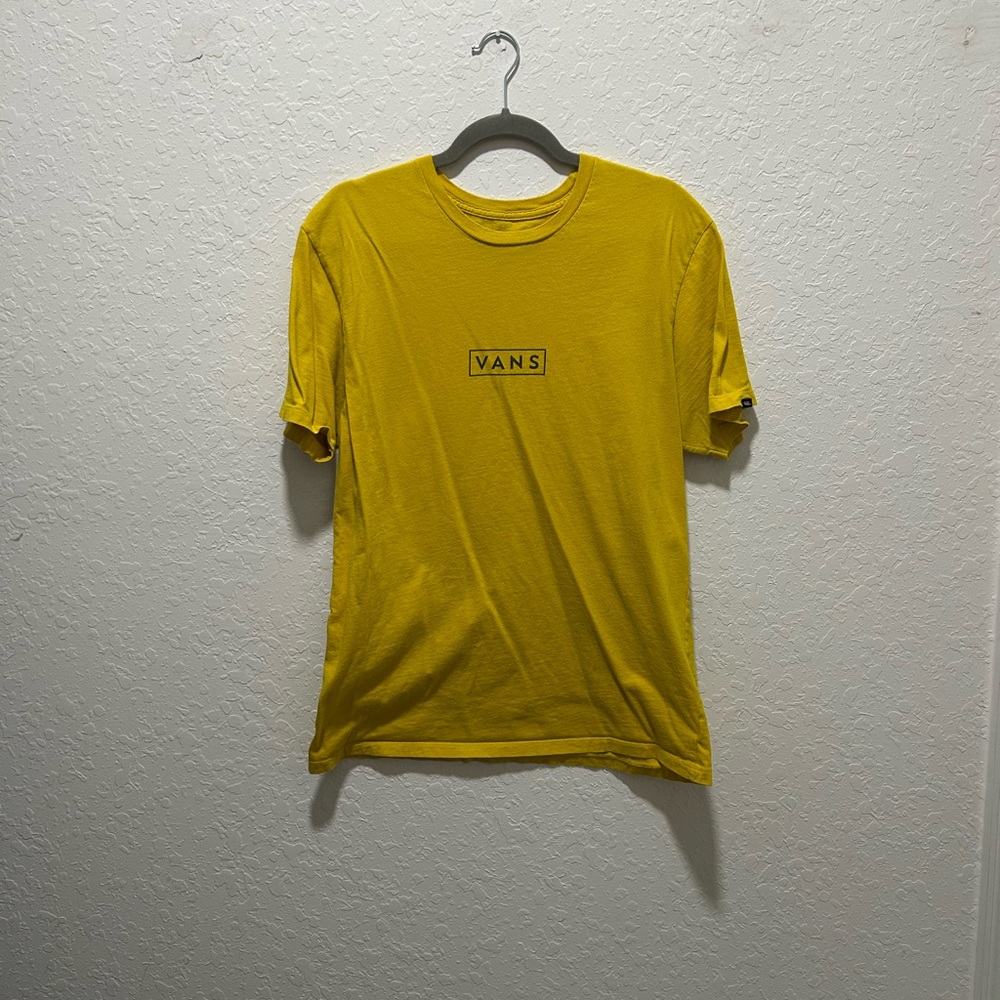 Vans Yellow Men's T-Shirt